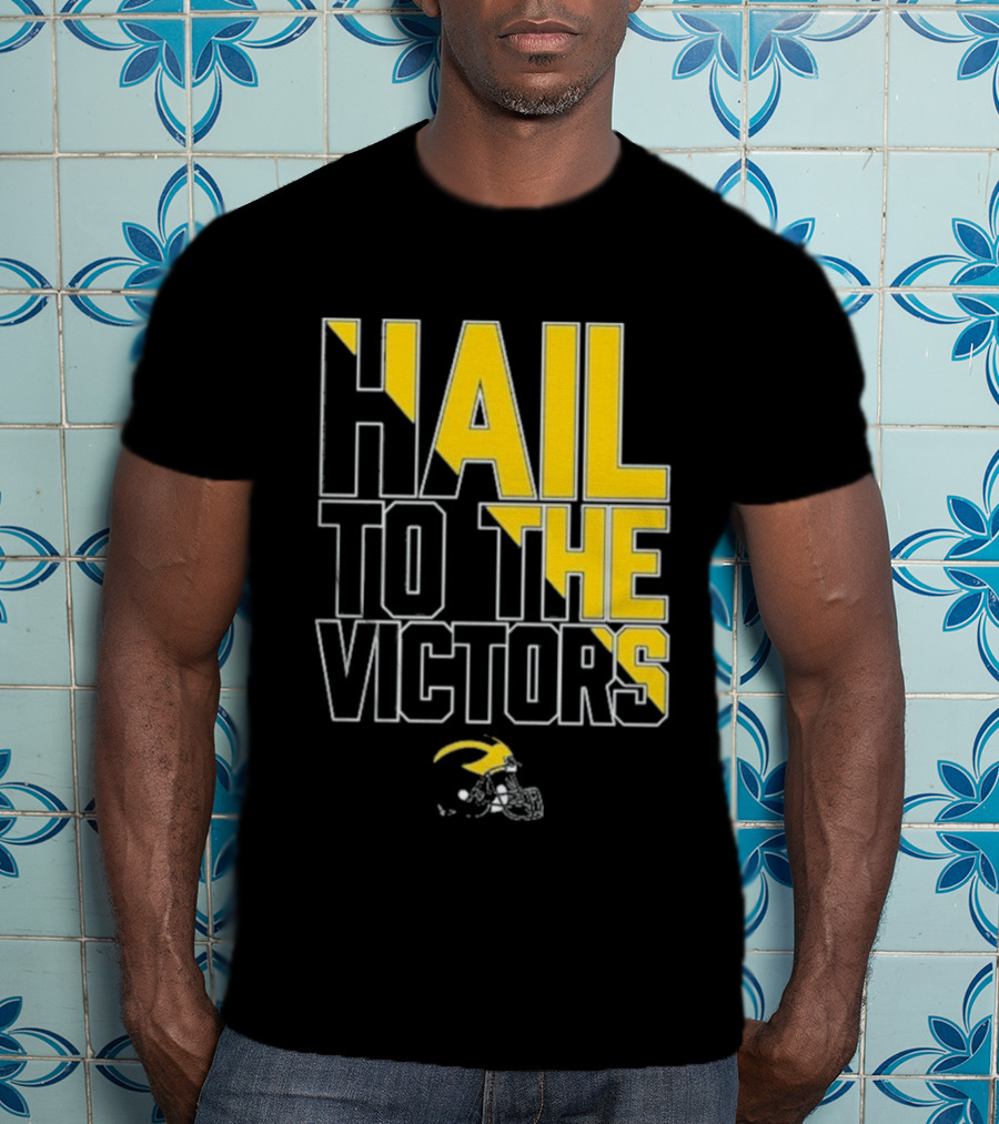Michigan Wolverines Hail To The Victors T-Shirt