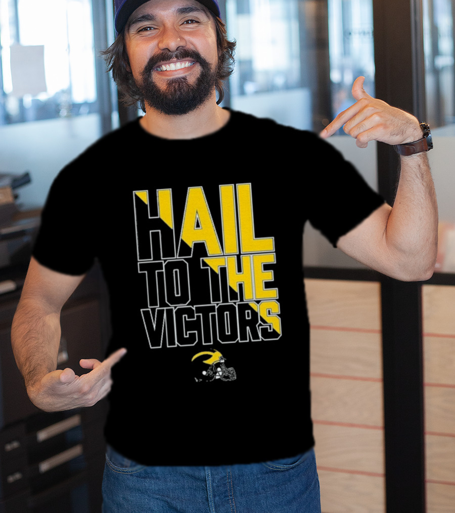 Michigan Wolverines Hail To The Victors T-Shirt