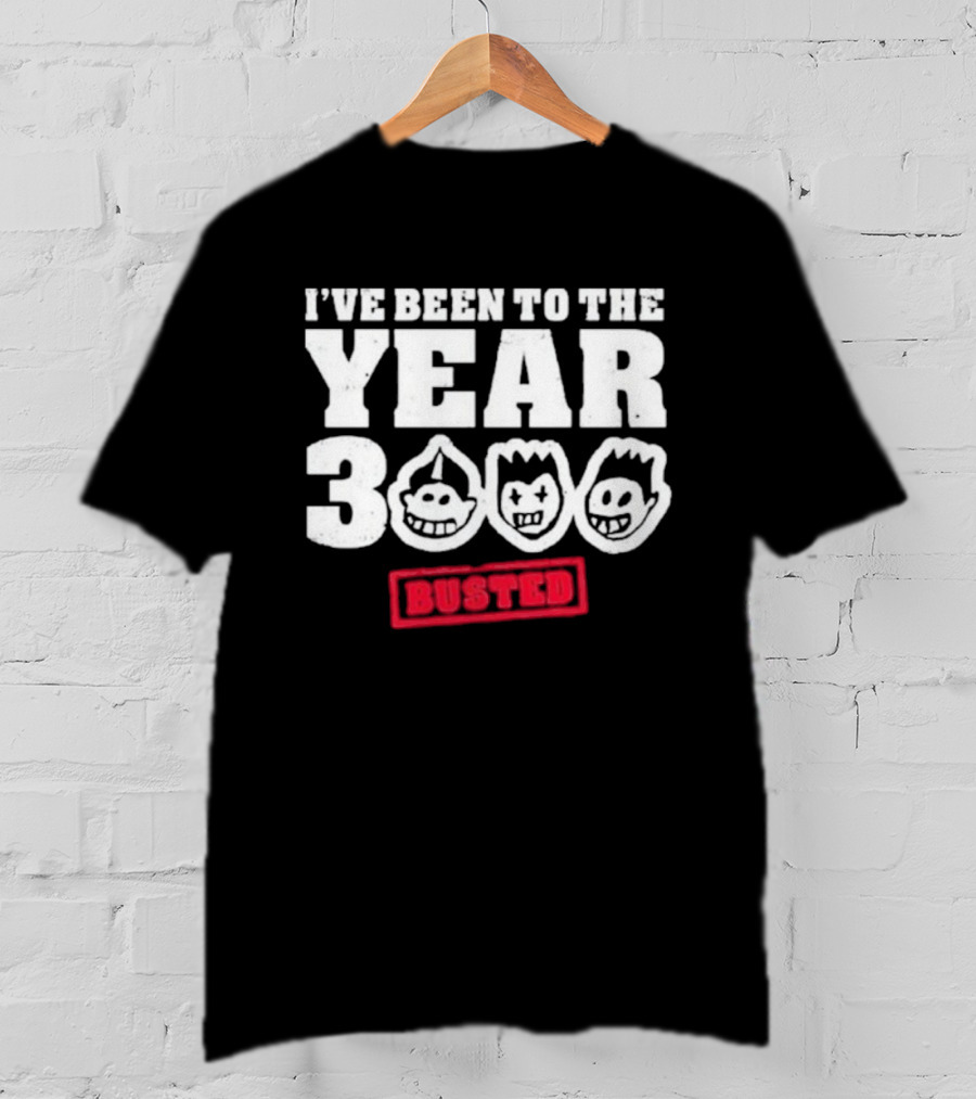I’ve Been To The Year 3000 Busted Faces T-Shirt