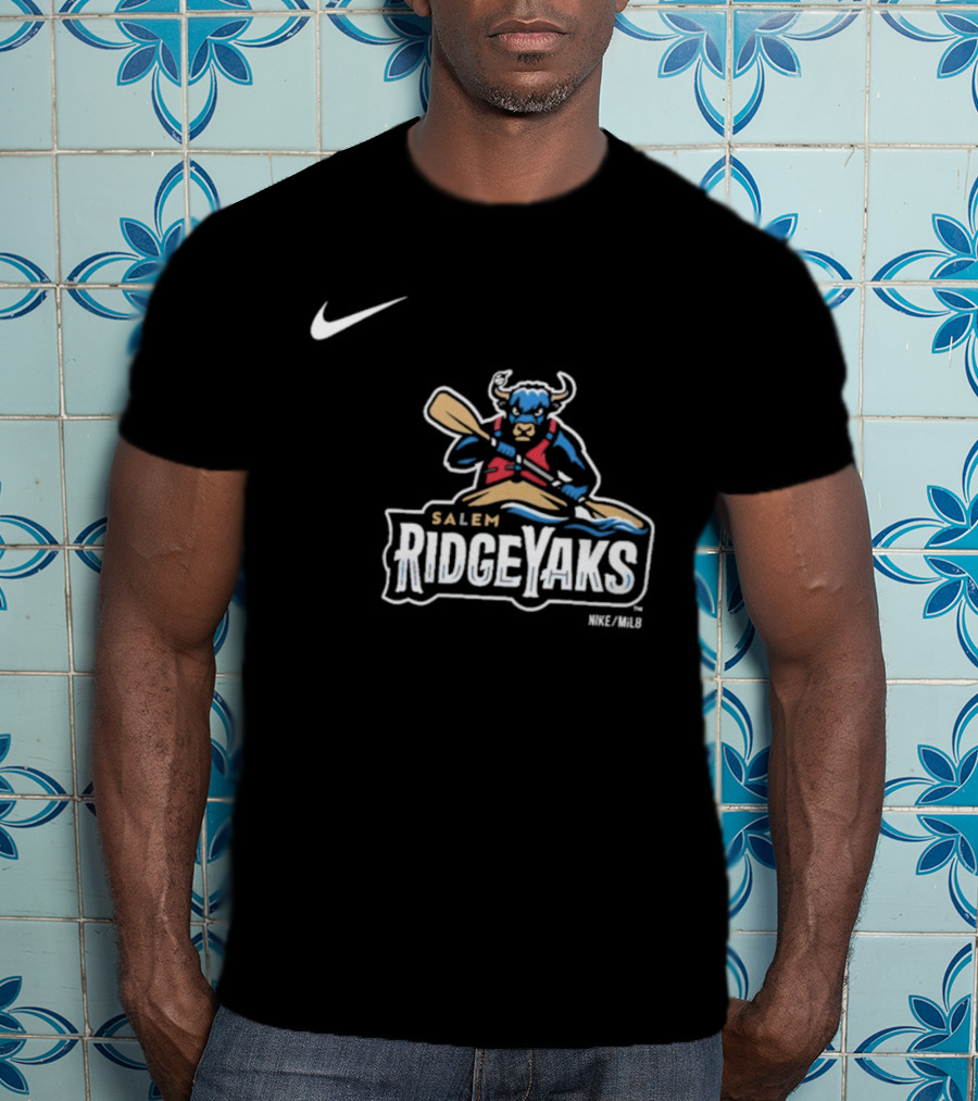 Salem RidgeYaks Nike Legends Kayaking Yak T-Shirt
