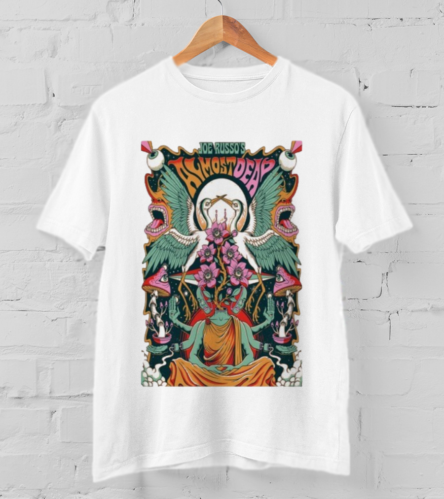 Joe Russo's Almost Dead Psychedelic Art November 13-14-15 2025 Shows T-Shirt