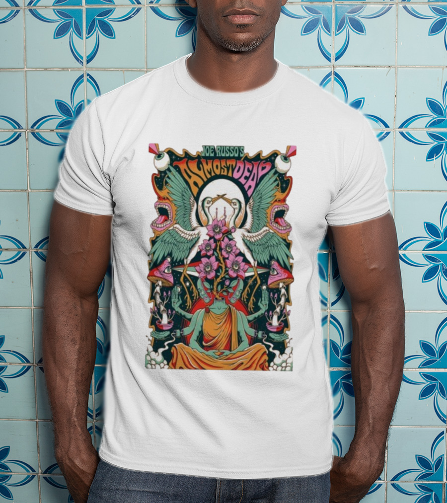 Joe Russo's Almost Dead Psychedelic Art November 13-14-15 2025 Shows T-Shirt