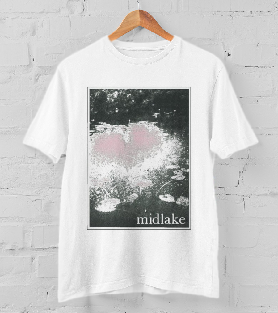 Midlake Pond Heart Lily Pads T-Shirt