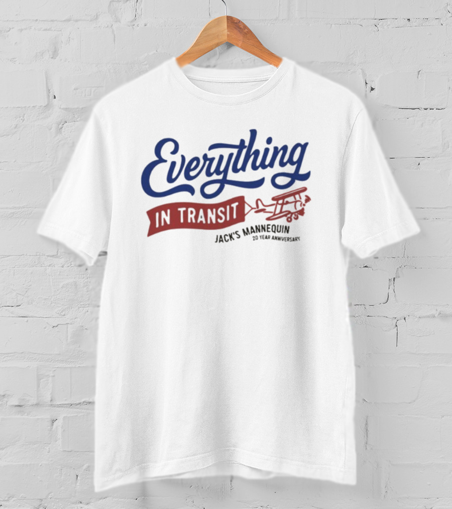 Everything In Transit Jack’s Mannequin 20 Year Anniversary T-Shirt