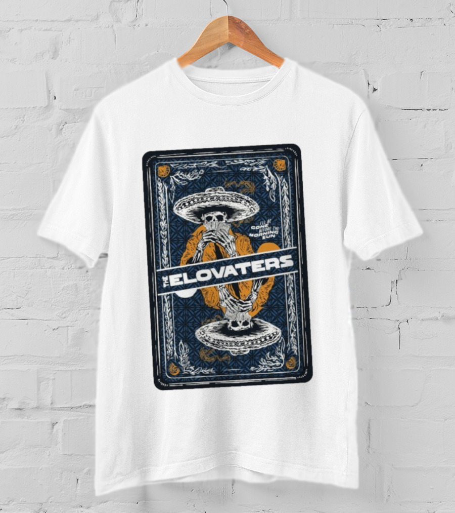 The Elovaters I’ll Be Gone Before The Morning Sun Hampton Beach Skeleton T-Shirt