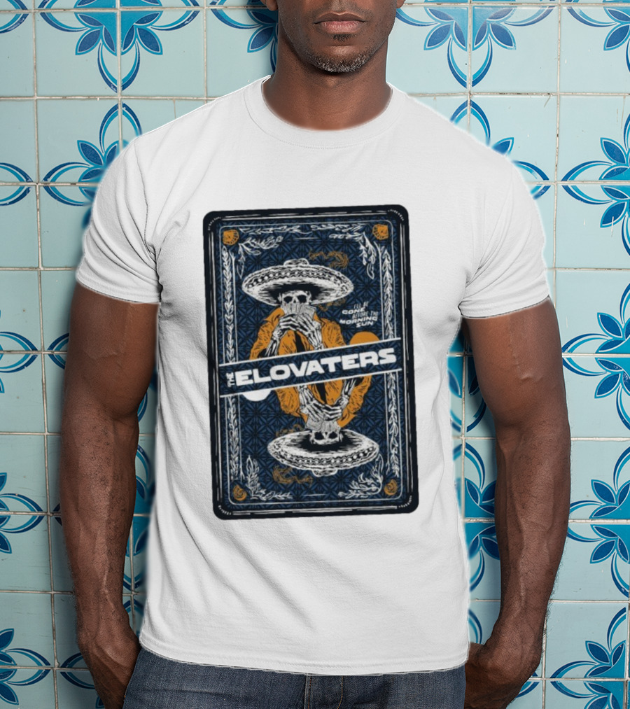 The Elovaters I’ll Be Gone Before The Morning Sun Hampton Beach Skeleton T-Shirt