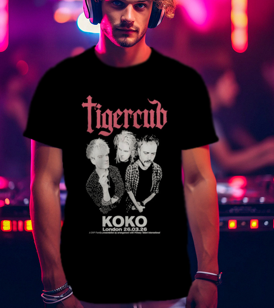 Tigercub KOKO London March 26 2026 Tour T-Shirt