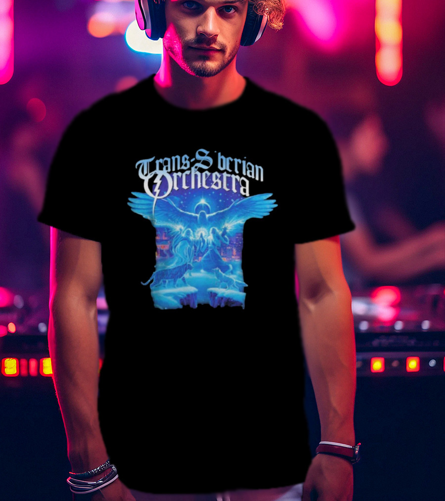 Trans-Siberian Orchestra Winter Wizards Angelic Magic Scene T-Shirt