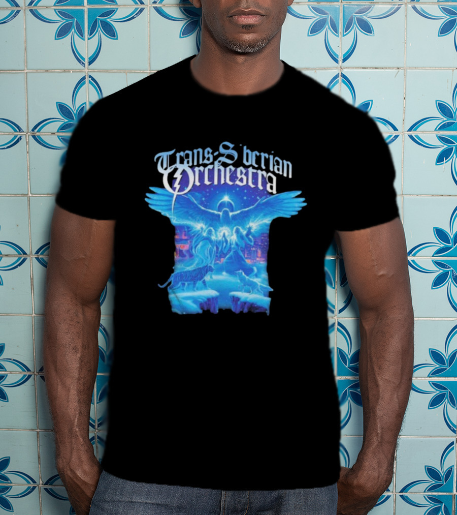 Trans-Siberian Orchestra Winter Wizards Angelic Magic Scene T-Shirt