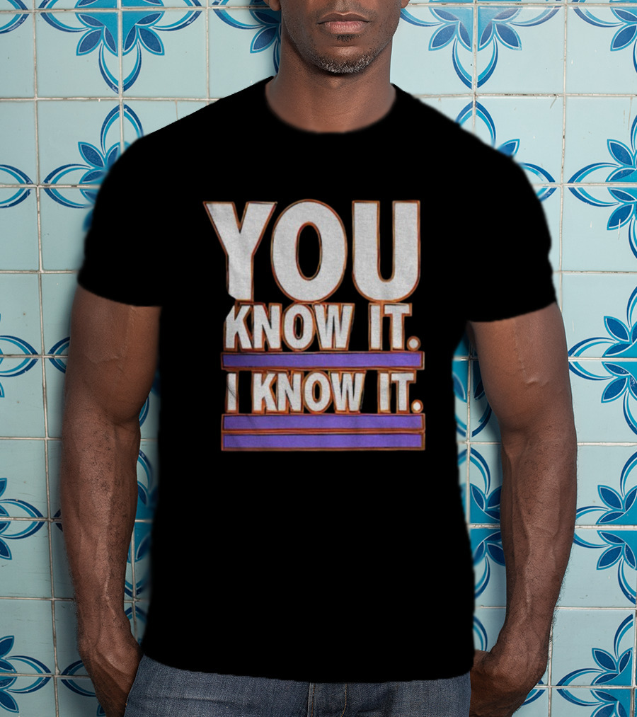 Zack Ryder You Know It I Know It WWE Broski T-Shirt