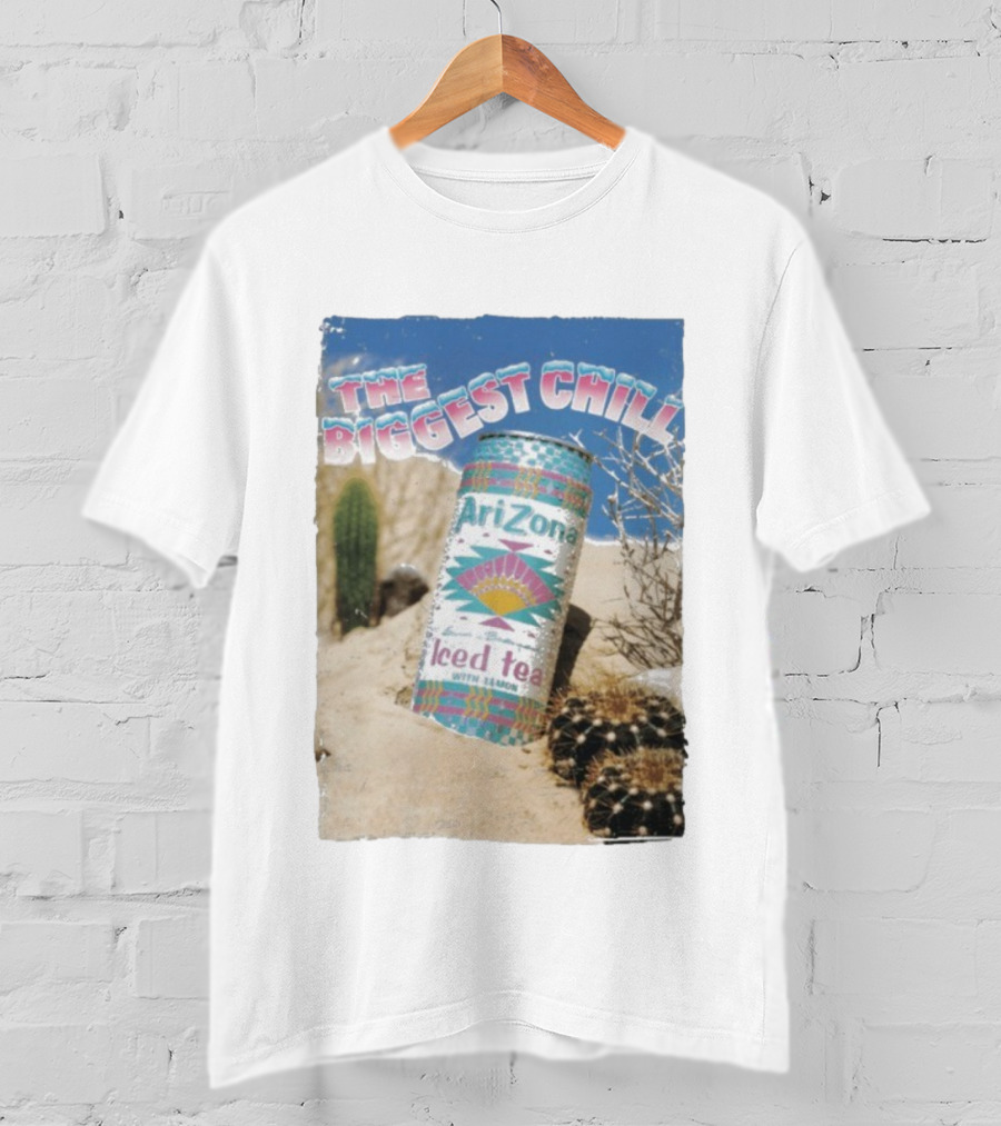 Arizona Iced Tea The Biggest Chill Desert Cactus Can T-Shirt