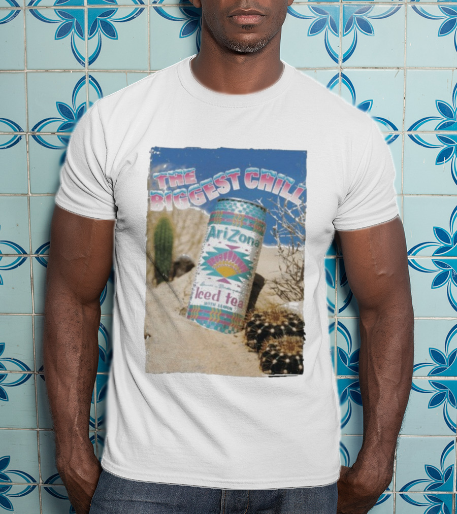 Arizona Iced Tea The Biggest Chill Desert Cactus Can T-Shirt