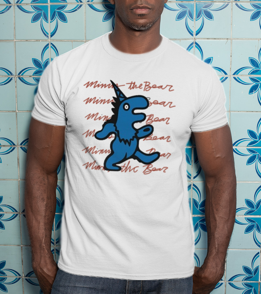 Minus The Bear X Grateful Dead Blue Dancing Bear 2025 Tour T-Shirt