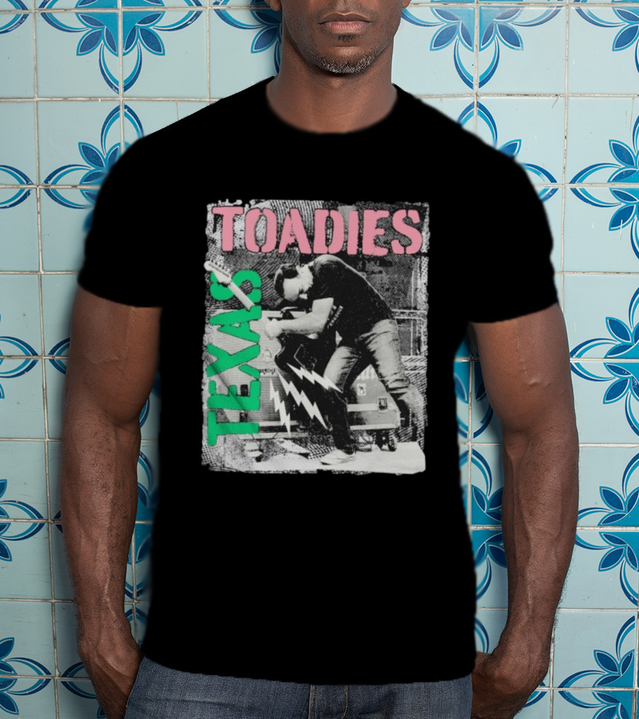 Toadies Texas Rock Band Electric Performance T-Shirt