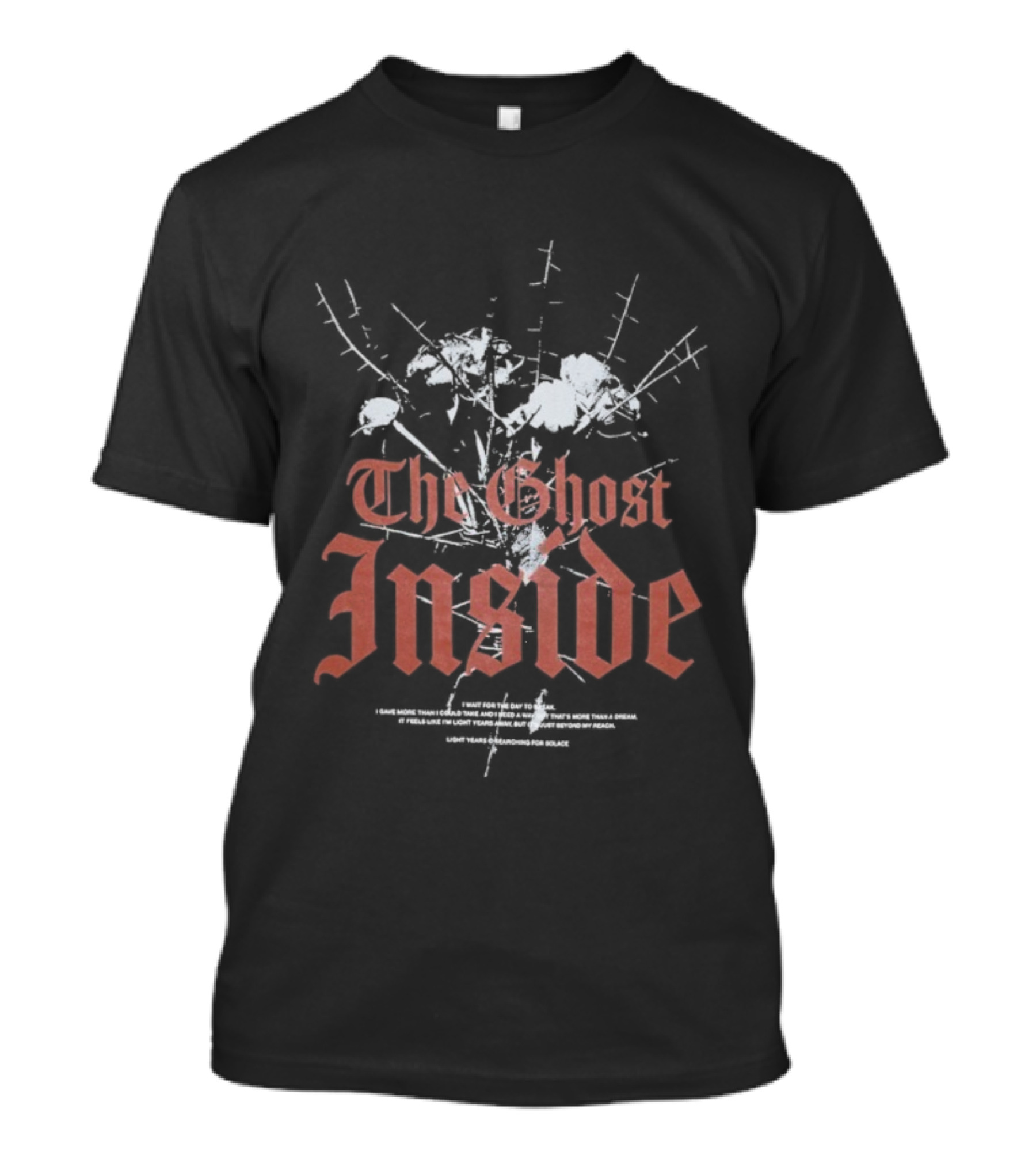 The Ghost Inside Thorns Band Merchandise Vintage Style T-Shirt