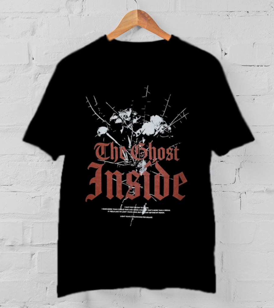 The Ghost Inside Thorns Band Merchandise Vintage Style T-Shirt