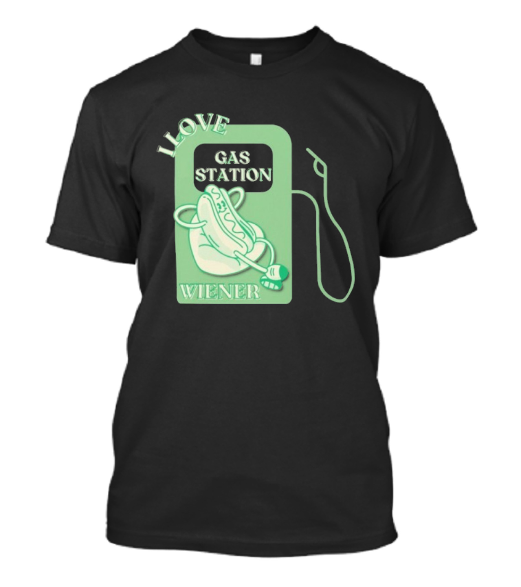 I Love Gas Station Wiener AlexNorimaki T-Shirt