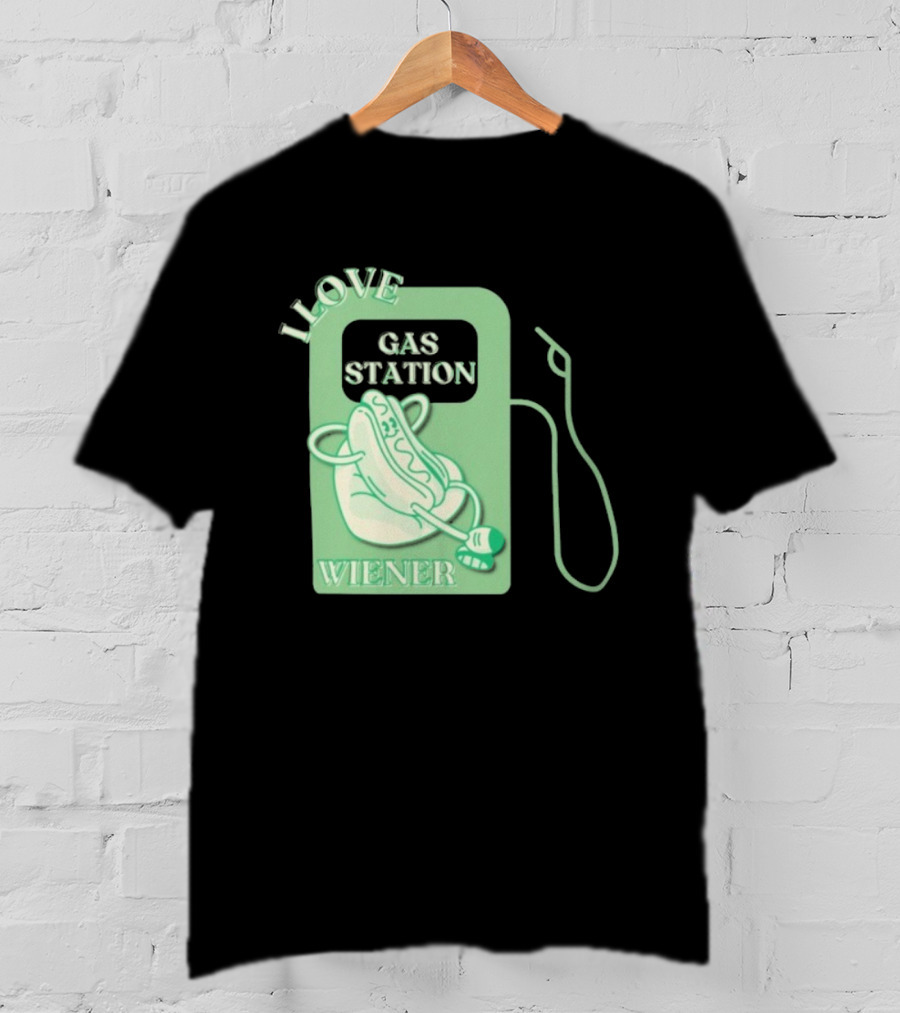 I Love Gas Station Wiener AlexNorimaki T-Shirt