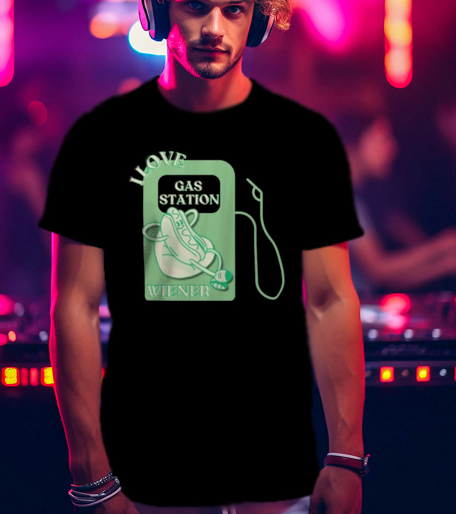 I Love Gas Station Wiener AlexNorimaki T-Shirt