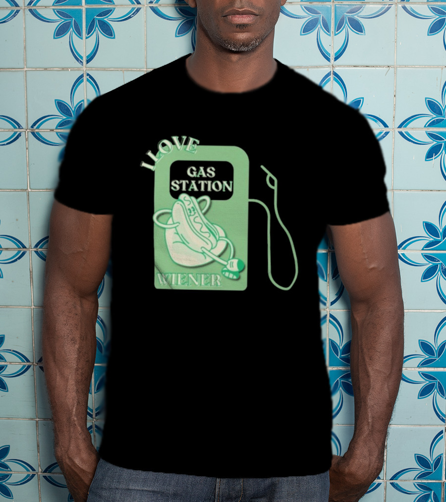 I Love Gas Station Wiener AlexNorimaki T-Shirt
