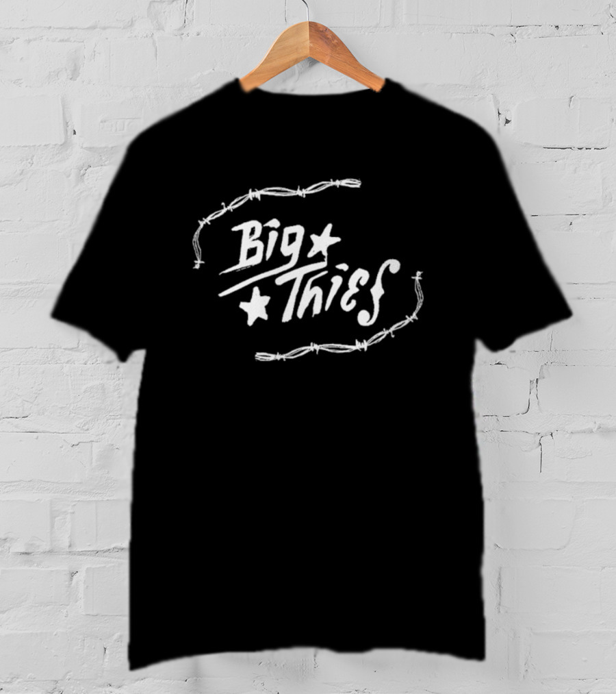 Big Thief Barbed Wire Stars T-Shirt