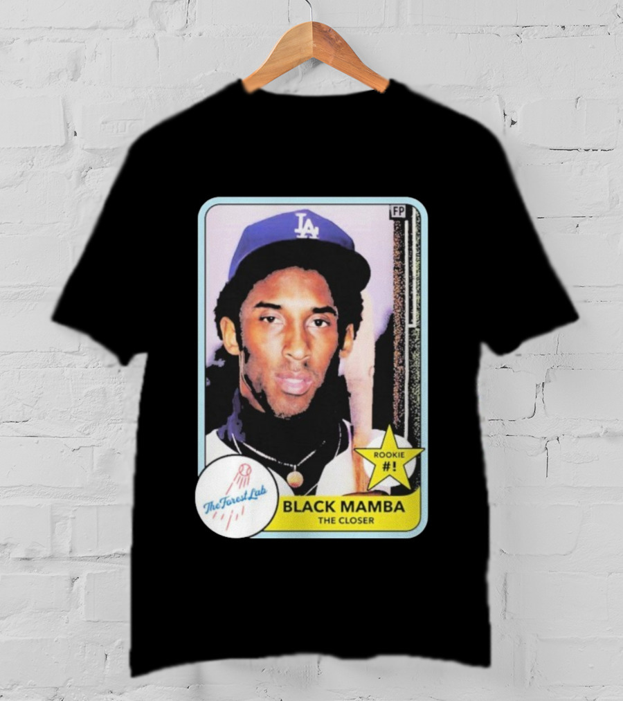 Chef Héla Wearing The Forest Lab Black Mamba The Closer Card Rookie #1 T-Shirt