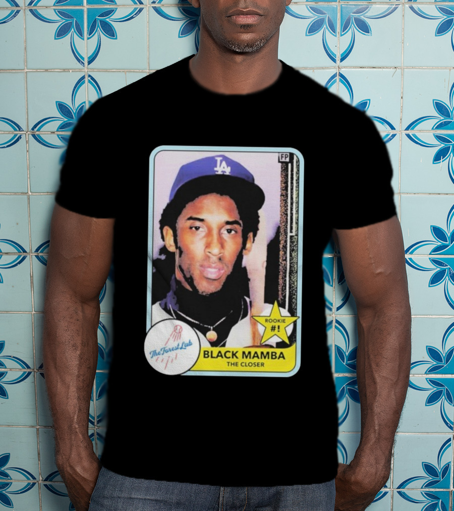 Chef Héla Wearing The Forest Lab Black Mamba The Closer Card Rookie #1 T-Shirt
