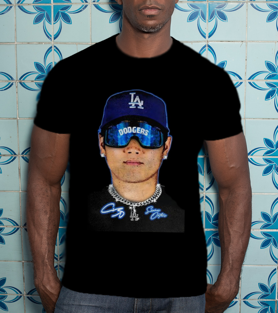 Shohei Ohtani Los Angeles Dodgers 2025 World Series Champions 4X MVP Signature Style T-Shirt