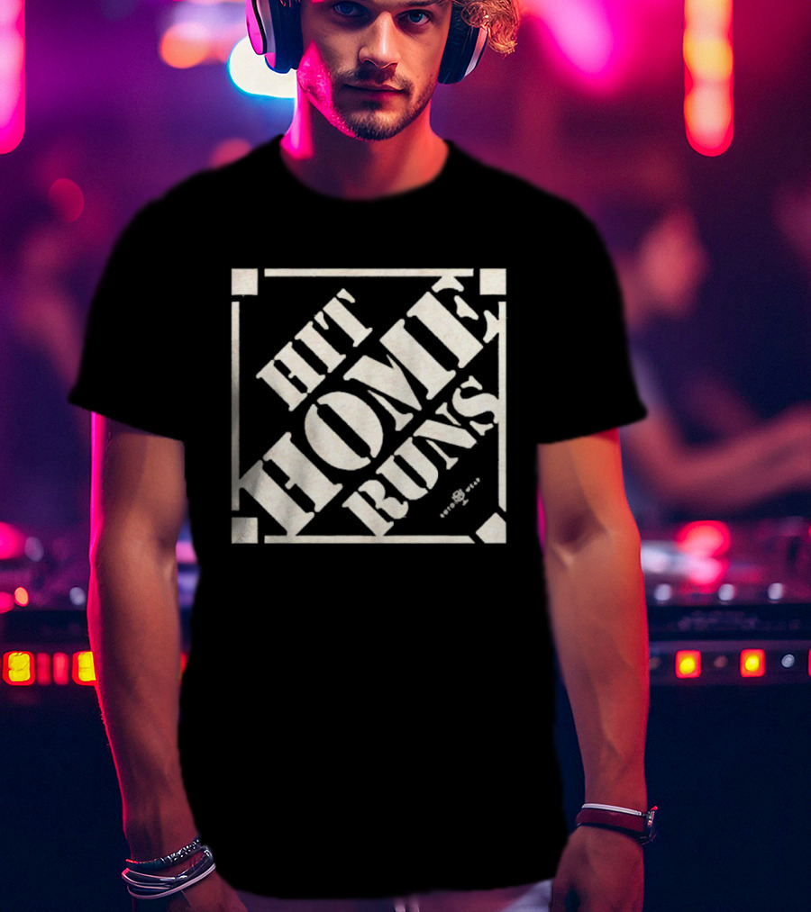 Hit Home Runs Baseball Enthusiast Style T-Shirt