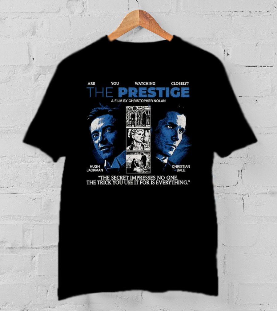 The Prestige 2006 Retro The Secret Impresses No One T-Shirt