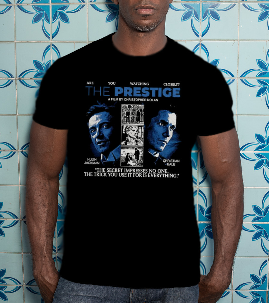 The Prestige 2006 Retro The Secret Impresses No One T-Shirt