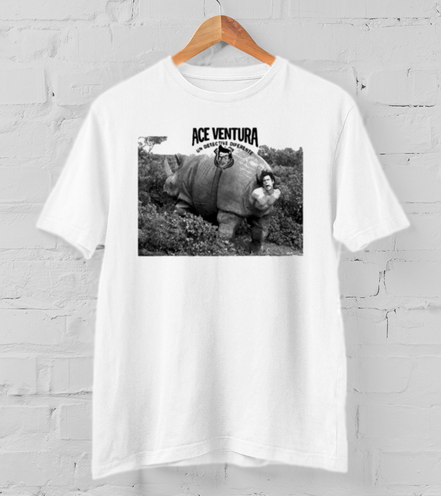 Ace Ventura Un Detective Diferente Rhino Escape Scene T-Shirt