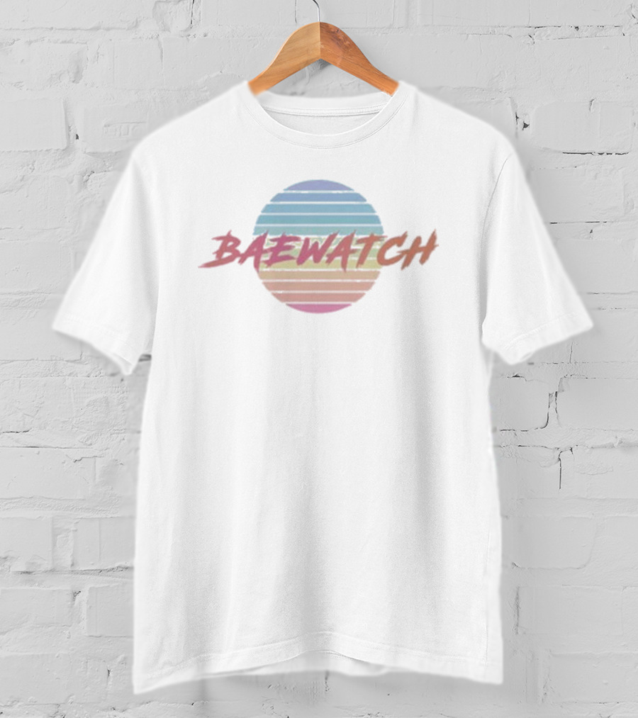 Bae Retro Sunset Pastel Aesthetic T-Shirt
