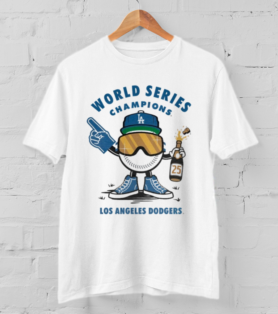World Series Champions Los Angeles Dodgers 2025 Celebration Baseballism T-Shirt