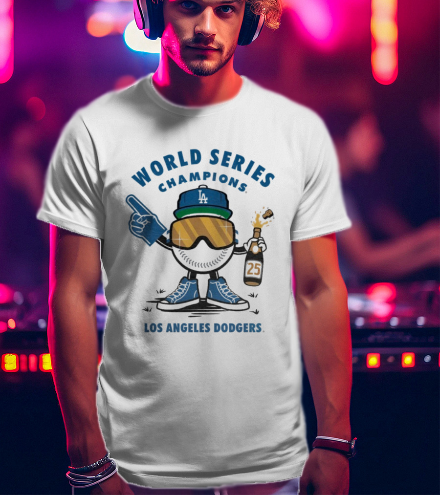World Series Champions Los Angeles Dodgers 2025 Celebration Baseballism T-Shirt