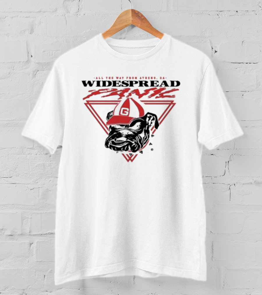 Widespread Panic All The Way From Athens GA Georgia Bulldogs UGA Dawg 2025 T-Shirt