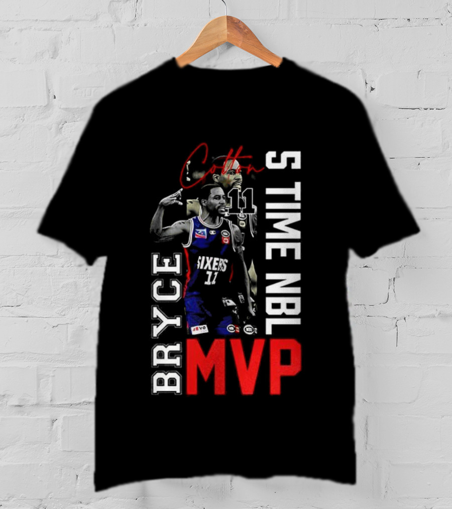 Bryce Cotton 5 Time NBL MVP Adelaide 36ers T-Shirt
