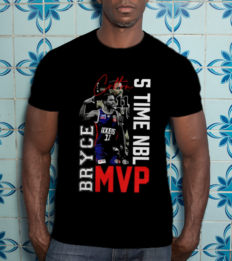 Bryce Cotton 5 Time NBL MVP Adelaide 36ers T-Shirt