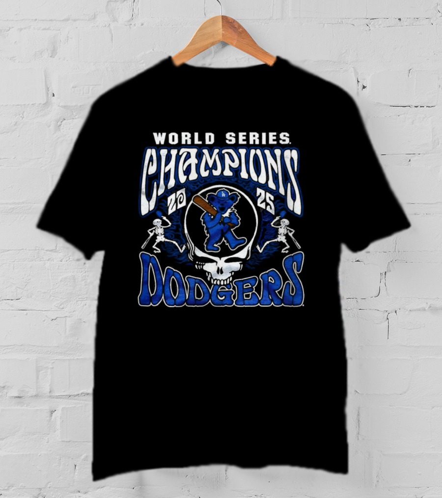 Grateful World Series Champions Dodgers 2025 T-Shirt