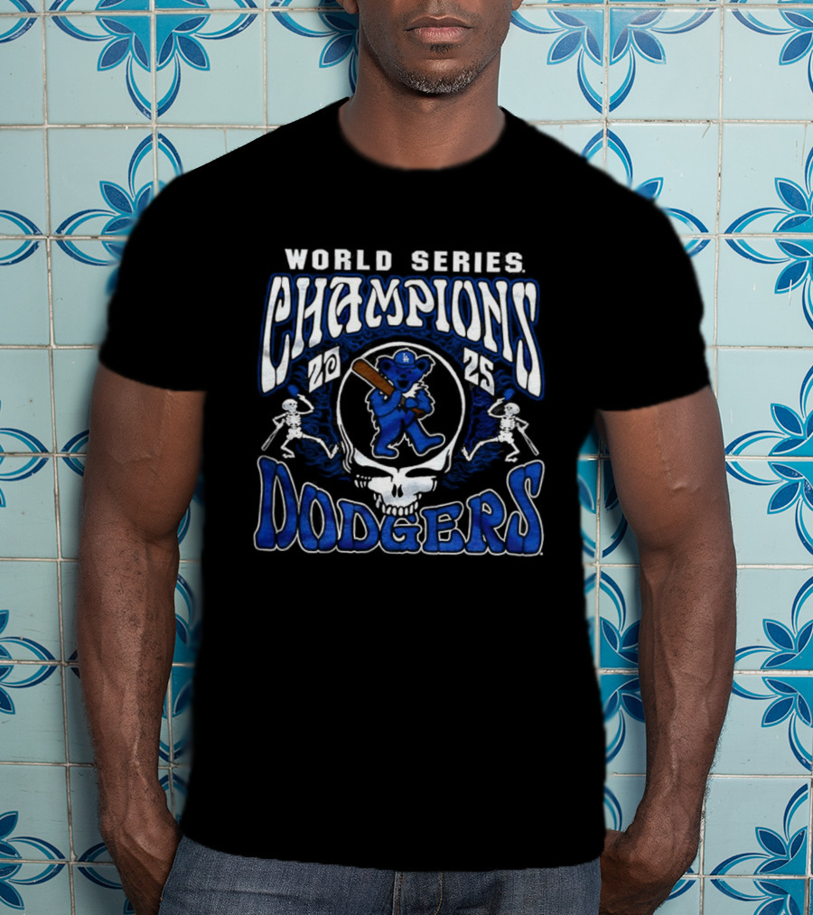 Grateful World Series Champions Dodgers 2025 T-Shirt