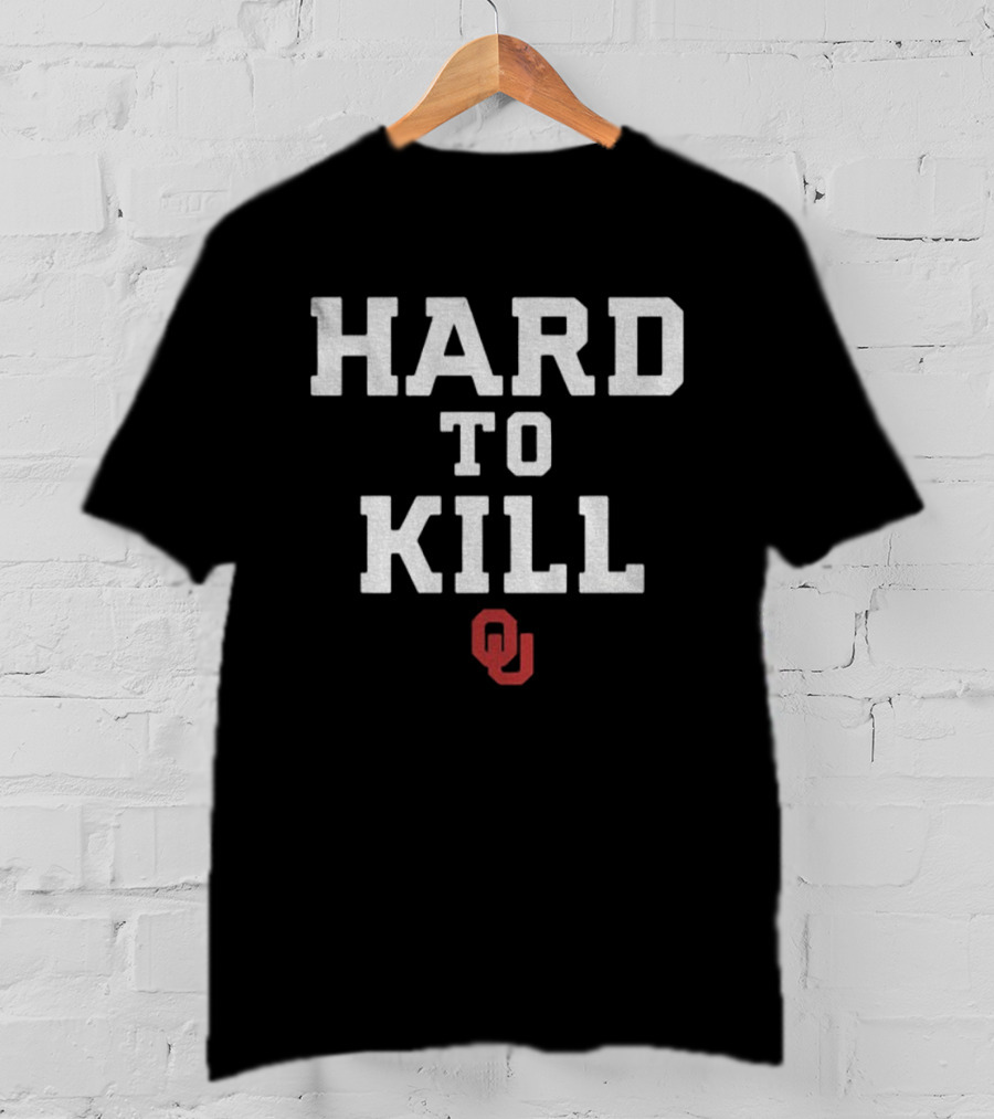 John Kuceyeski Hard To Kill Oklahoma Sooners Football OU T-Shirt