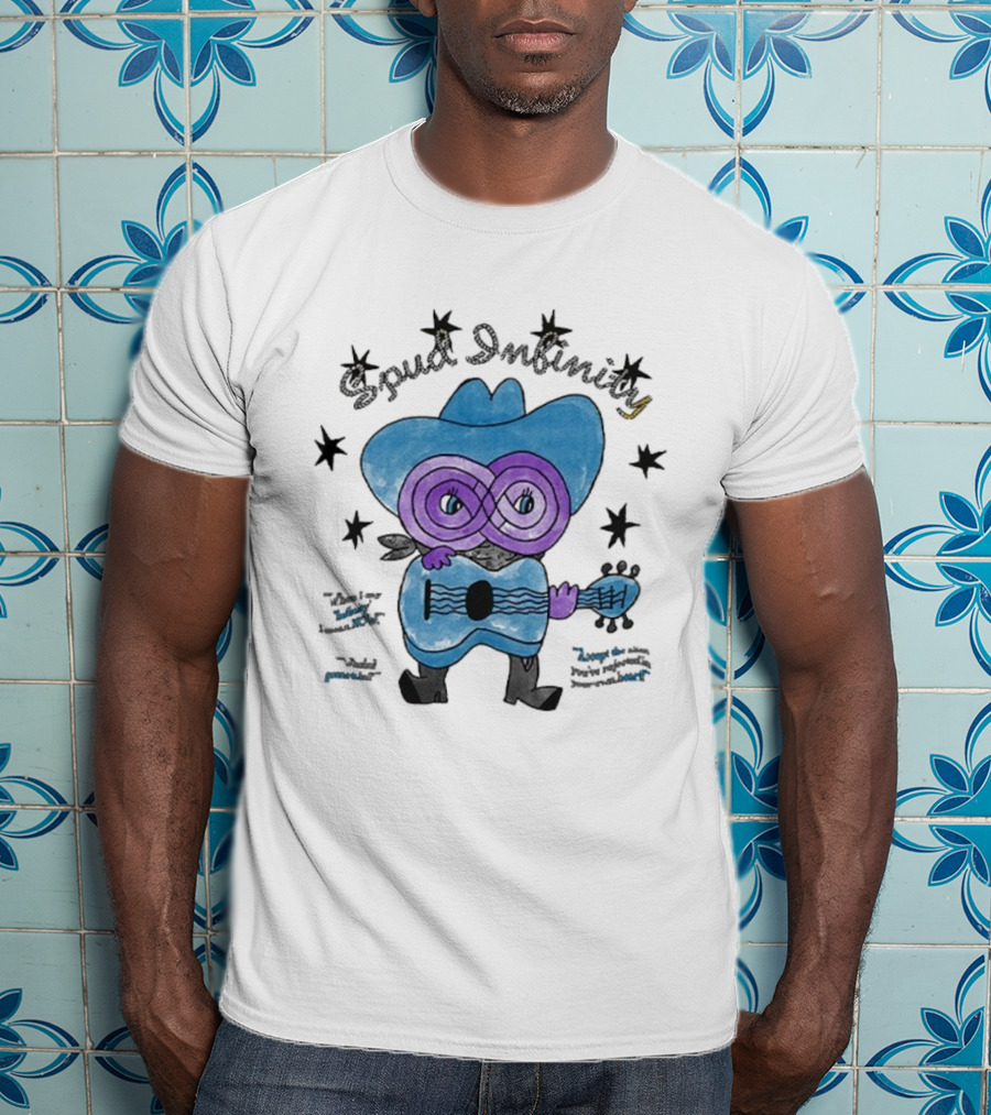Big Thief Spud Infinity Guitar Cowboy T-Shirt