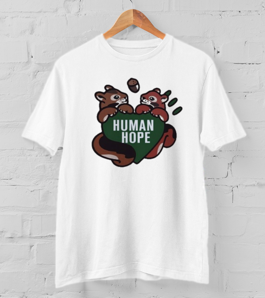 J-Hope Human Hope Squirrel Duo With Acorn And Heart T-Shirt