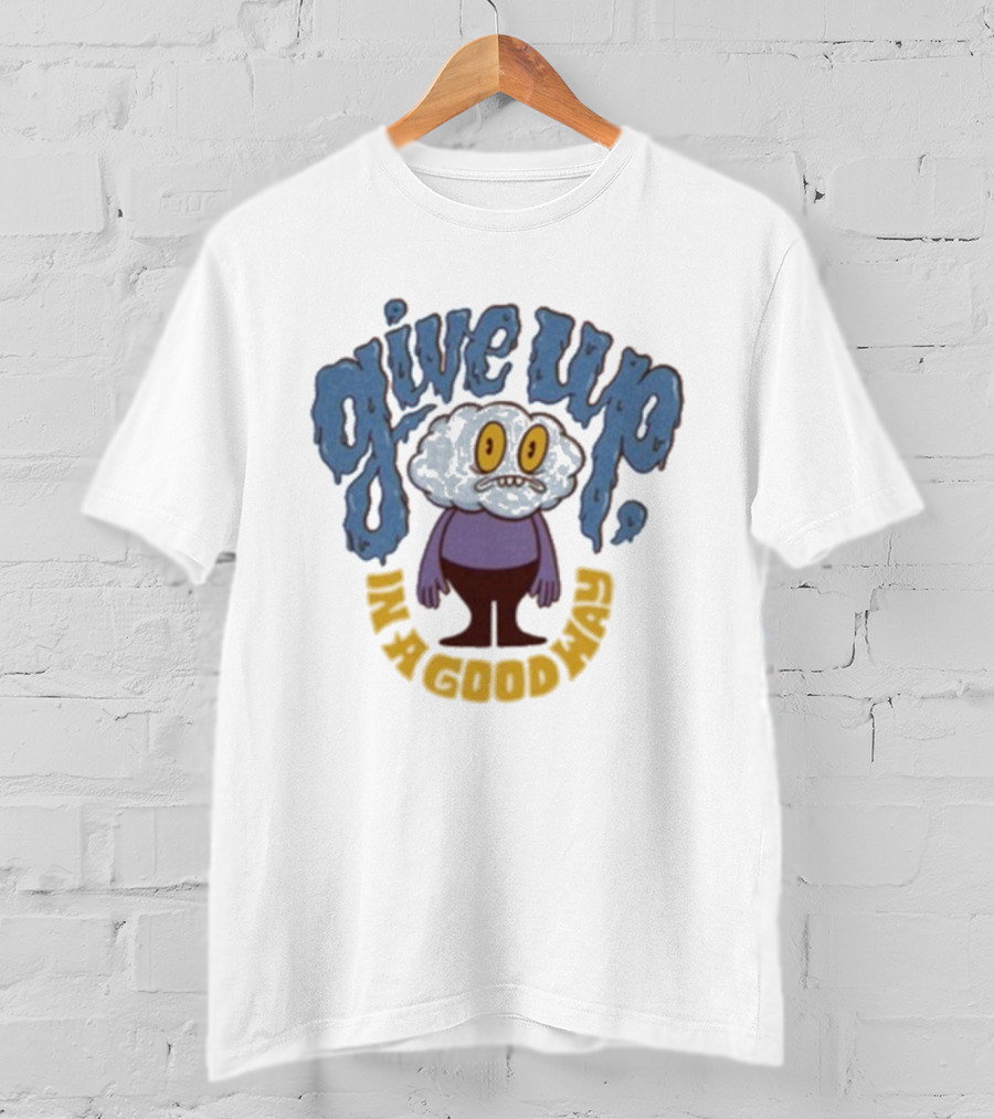 Petey Give Up In A Good Way USA Egg Character T-Shirt