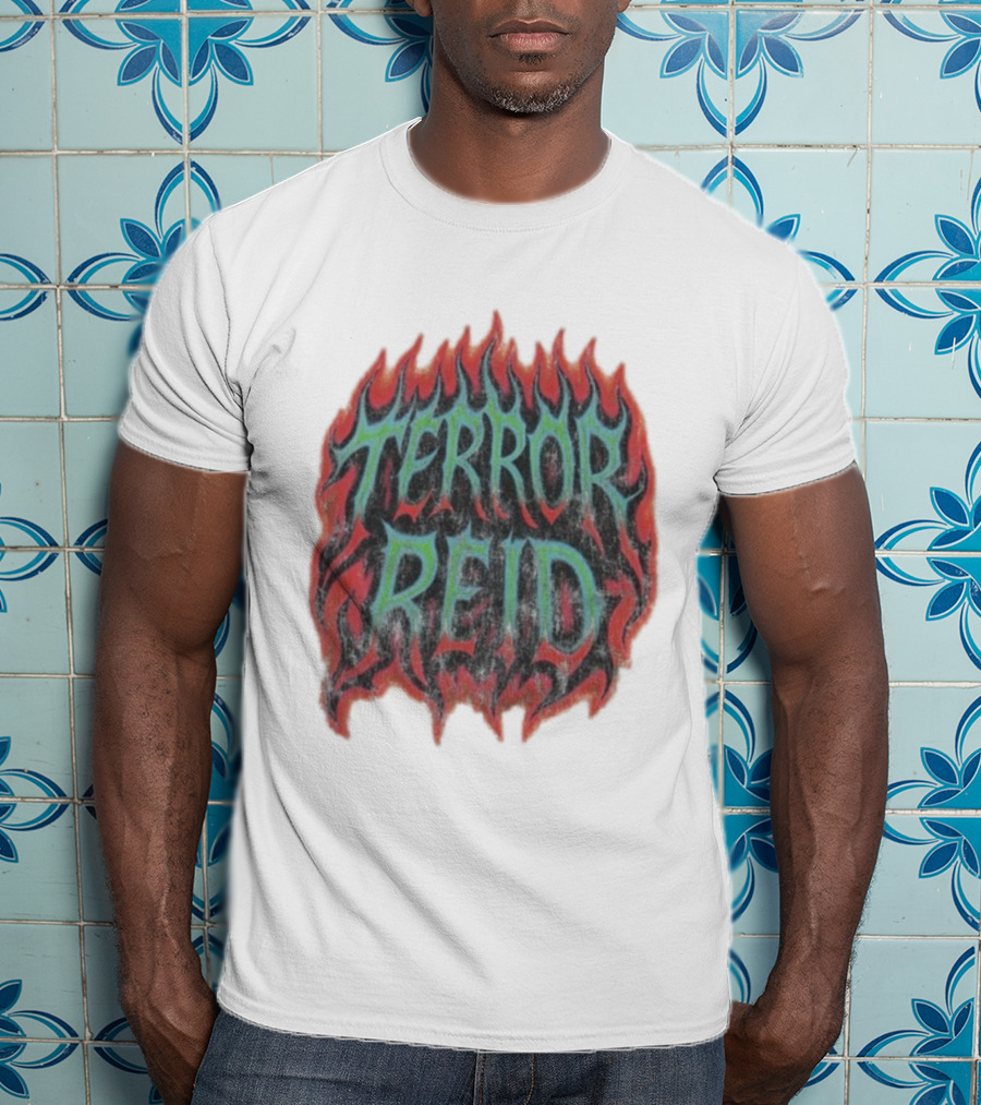 Terror Reid Flame Red Hot Graphic T-Shirt