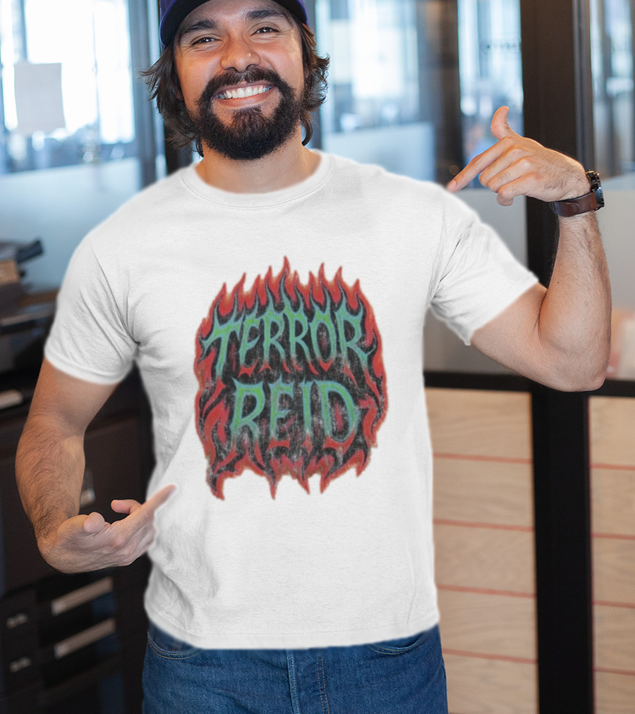 Terror Reid Flame Red Hot Graphic T-Shirt