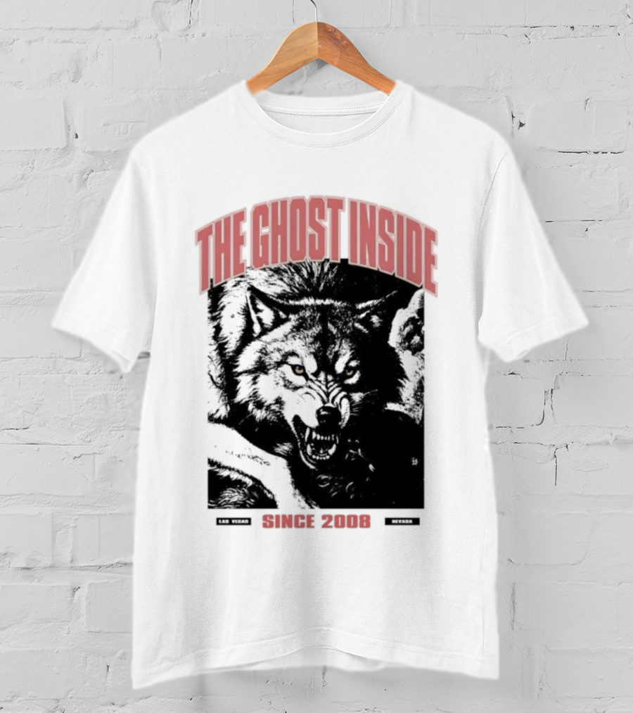 The Ghost Inside Fierce Wolves Since 2008 T-Shirt