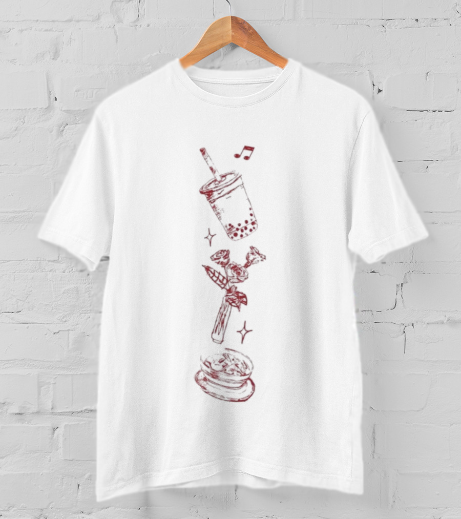 The Linda Lindas Boba Music Magic Flowers And Pancake T-Shirt