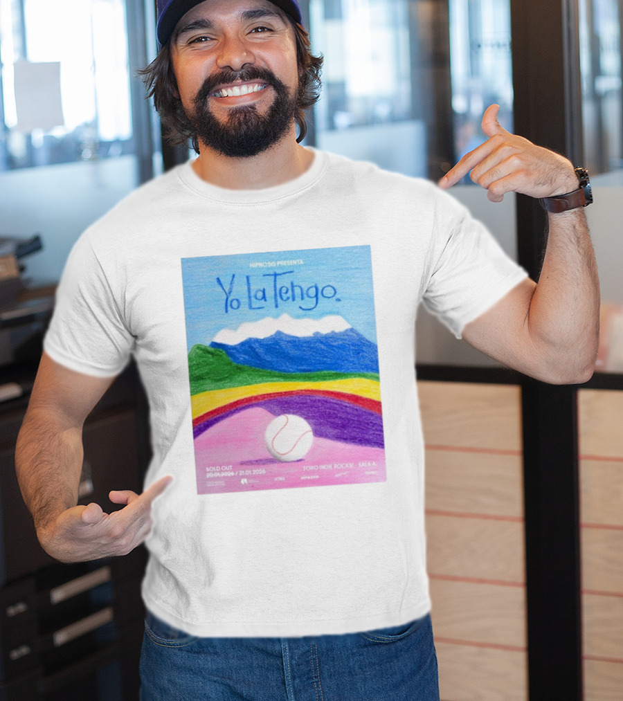 HIPNOSIS Presenta Yo La Tengo Foro Indie Rocks Mexico City Jan 2026 T-Shirt