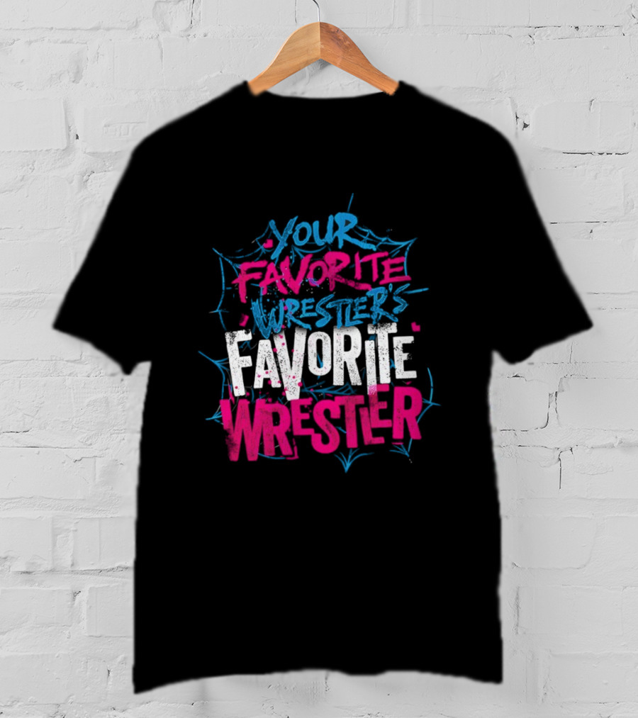 AJ Lee Your Favorite Wrestler’s Favorite Wrestler WWE AJ Mendez T-Shirt